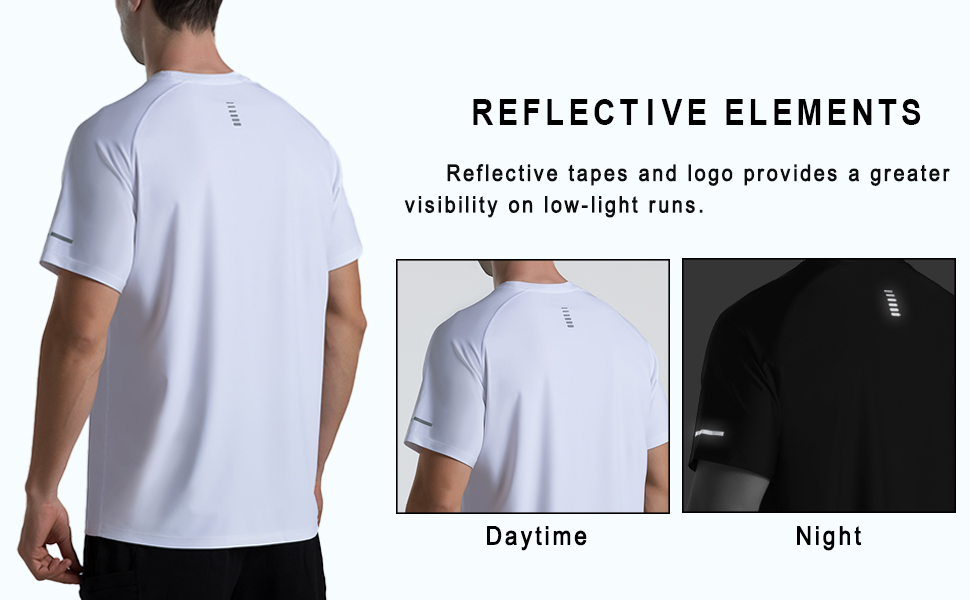 Men's Cooling Ice Silk Running Shirts