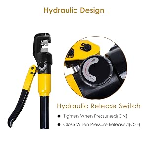 10 Ton hydraulic wire crimper