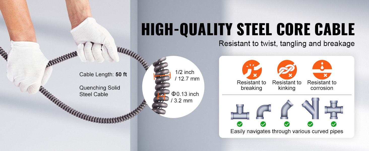electric drain auger