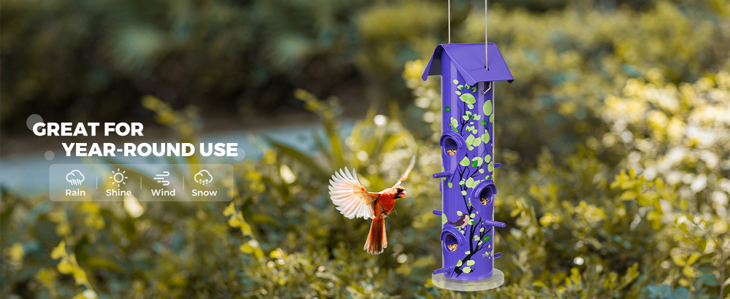tube bird feeder