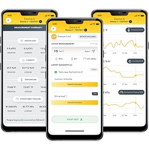 Corentium Pro app for radon professionals