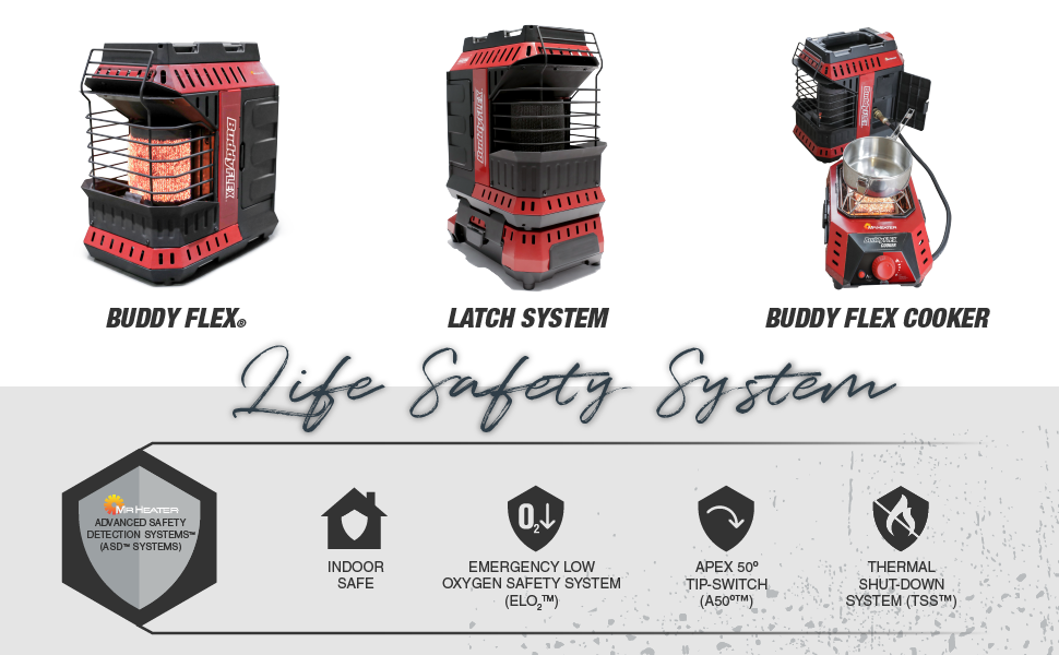 buddy flex;propane heater;mr heater;camping heater;buddy heater;flex cooker;camping cooker