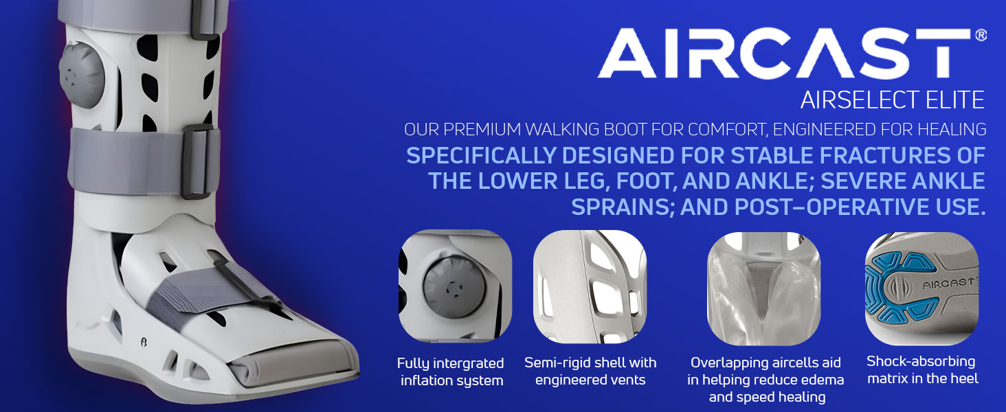 About the Aircasr Airselect Elite, Support, Heal, Leg, Foot