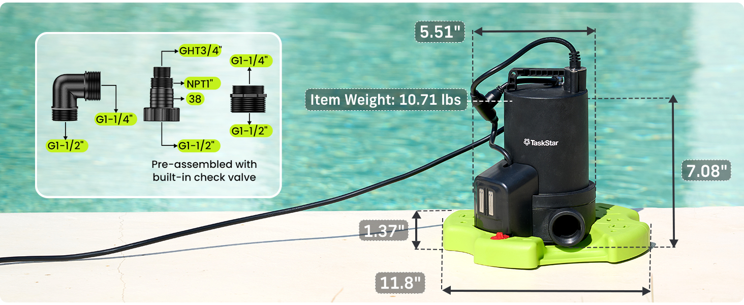 Pool Cover Pump