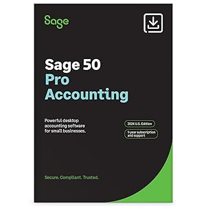 Sage 50 Pro accounting software subscription