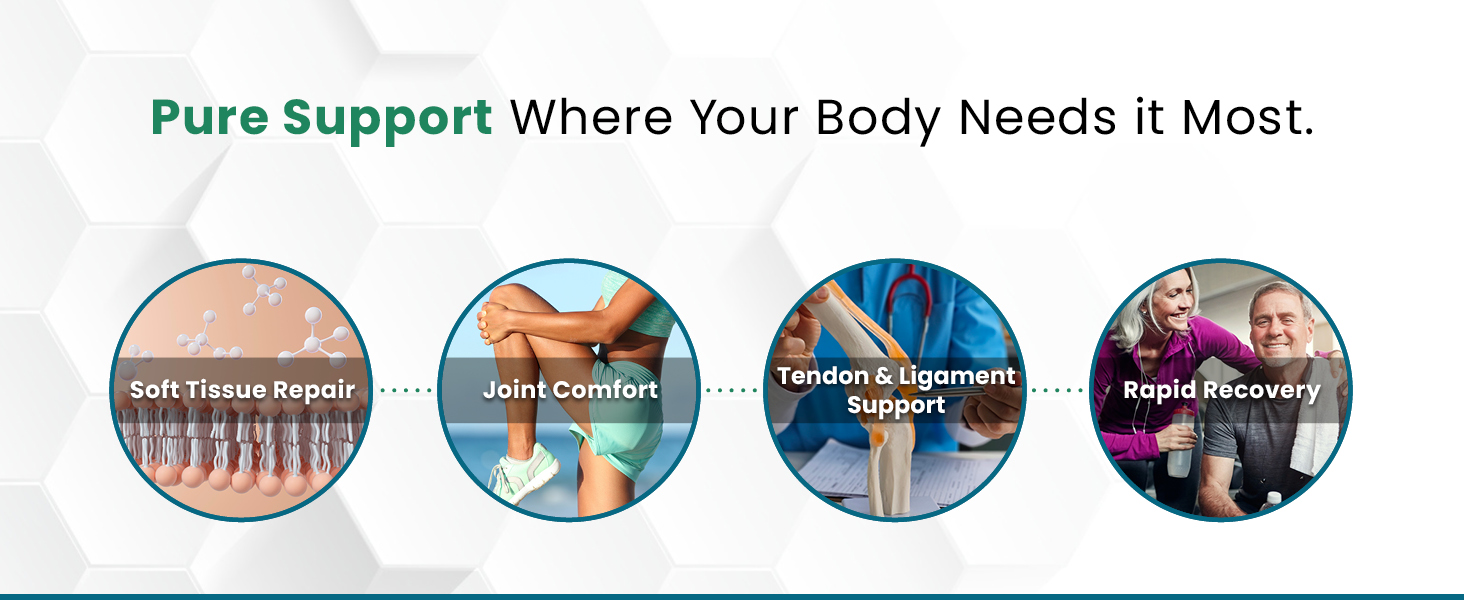 Pure support where your body needs it most