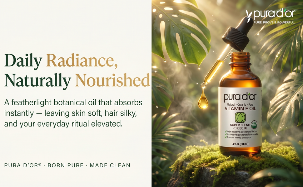 Vitamin E oil serum
