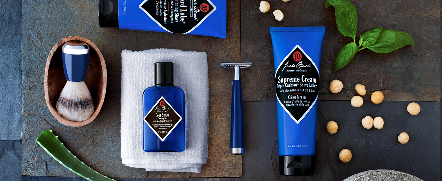 Jack, Black, Jack Black, Men, Mens, Shave Lather, Shaving cream, Supreme Cream Trip Cushion Shave