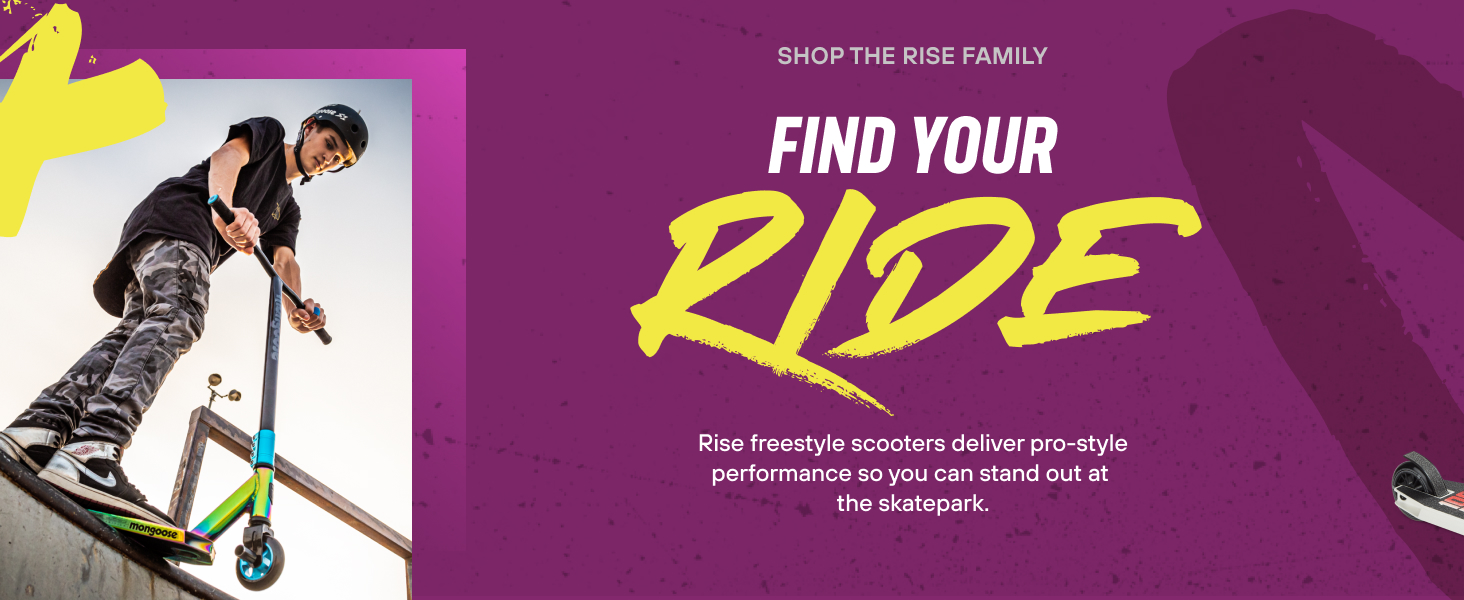 Mongoose Rise find your ride