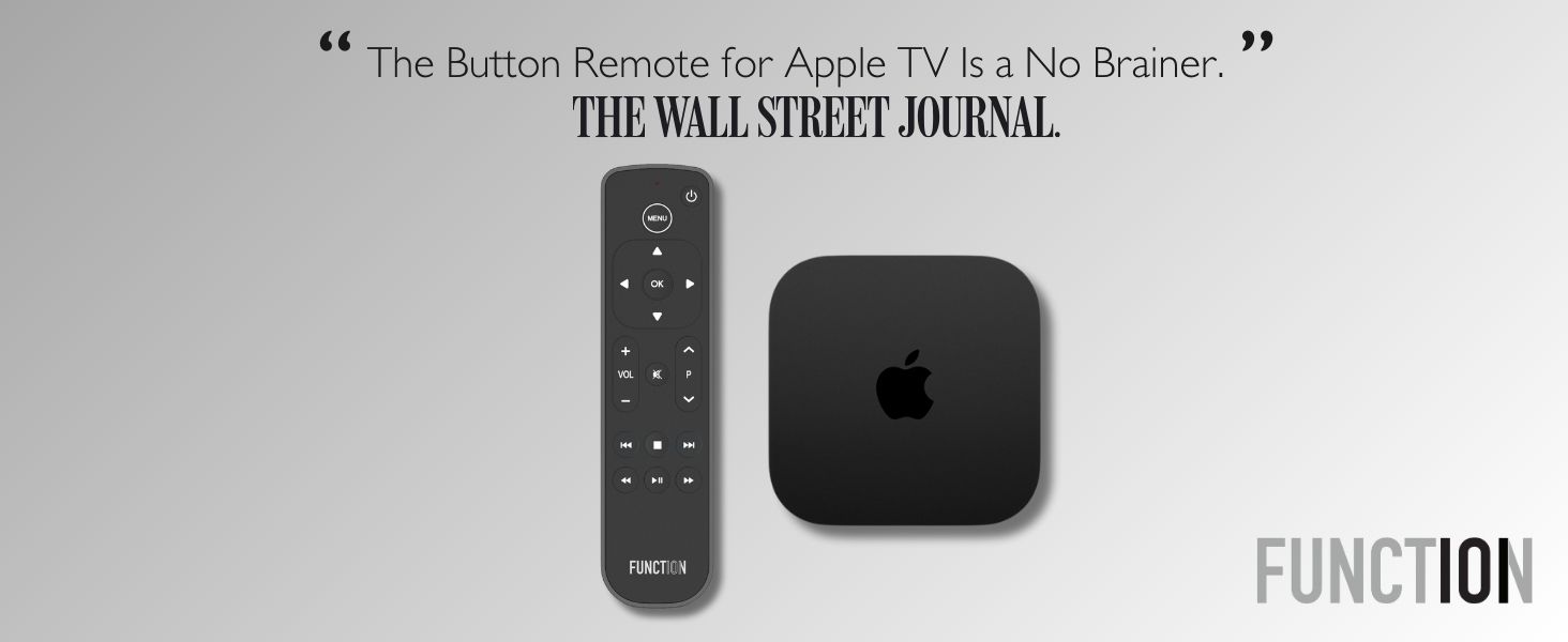 Apple tv remote replacement with Apple tv