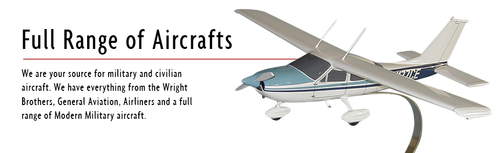 ScaleCraft full range of military and commercial aircraft