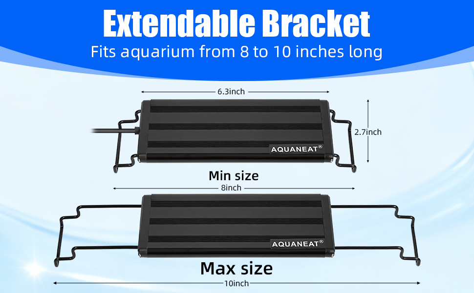 fish tank light 8 to 10 inch
