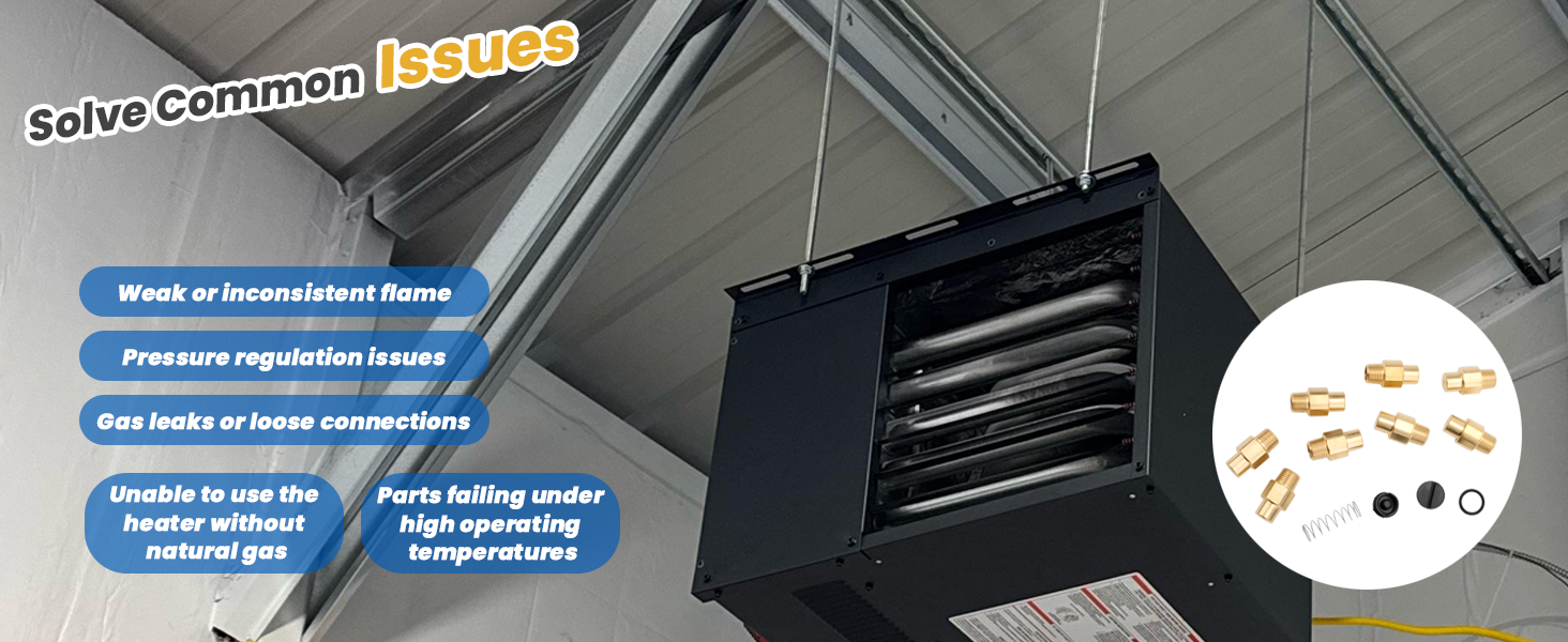 50000 BTU heater NG to LP conversion kit