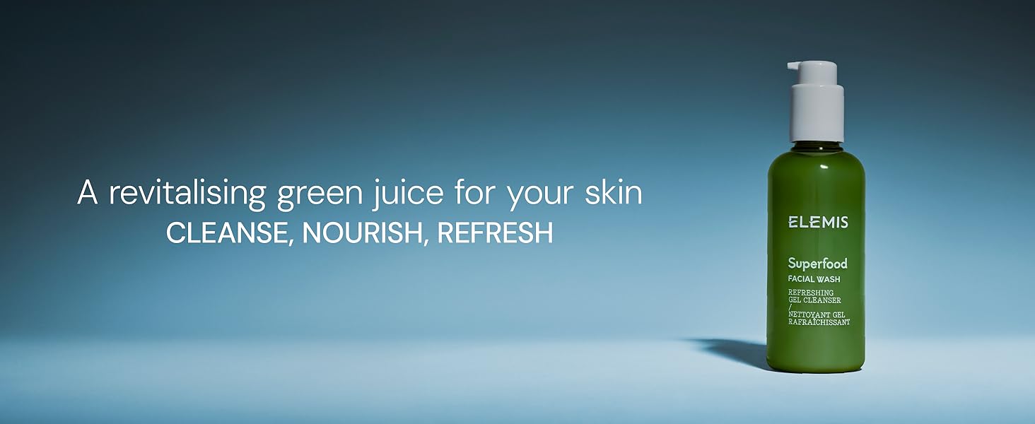 cleanse, nourish, refresh