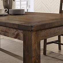 Coaster Home Furnishings Solid Wood Dining Table