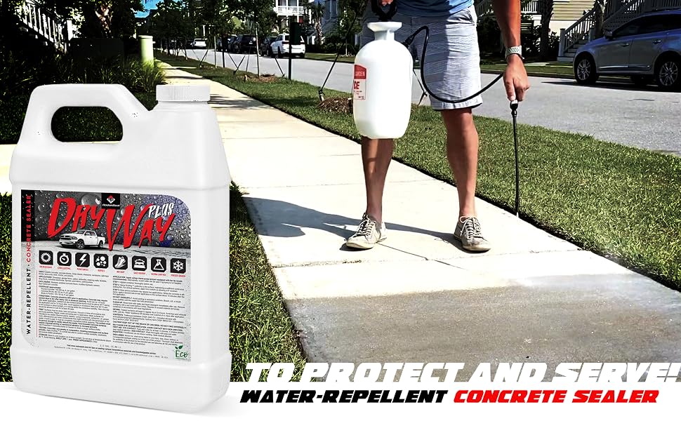 concrete sealer, driveway sealer, oil, freeze-thaw, road salt, clear sealer, penetrating sealer