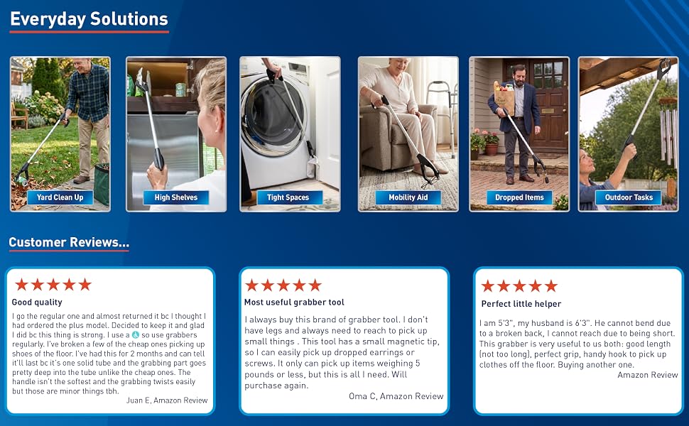 Grabber - Everyday solutions and customer reviews