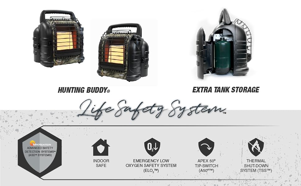 Hunting Buddy;portable heater;indoor safe heater;mr heater