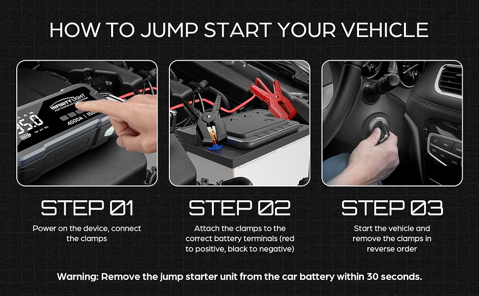 Easy 3-Step Car Start