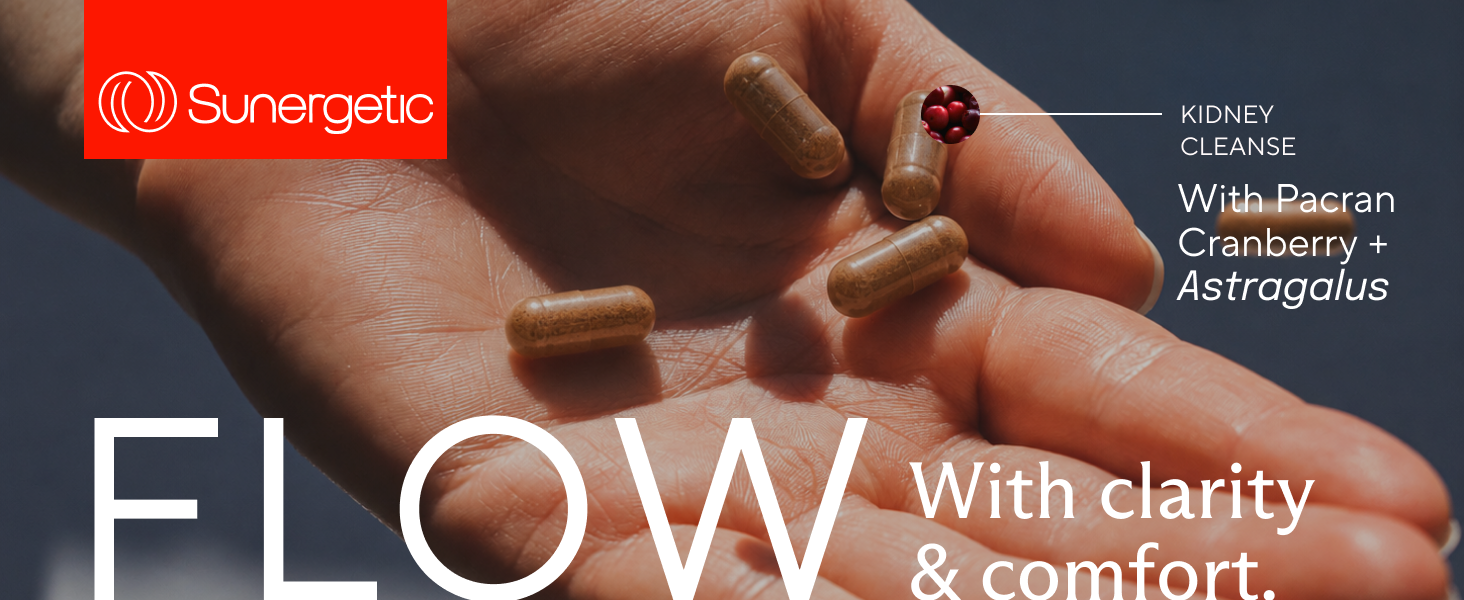 Sunergetic kidney cleanse supplement