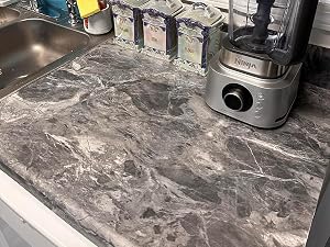grey marble contact paper