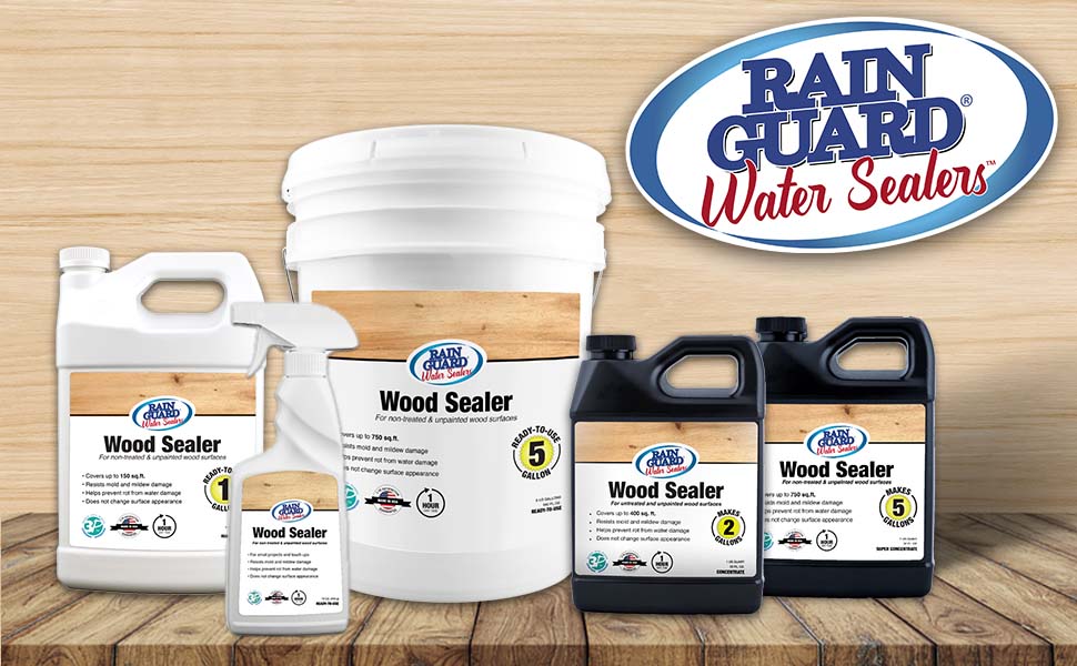 wood sealer rain guard