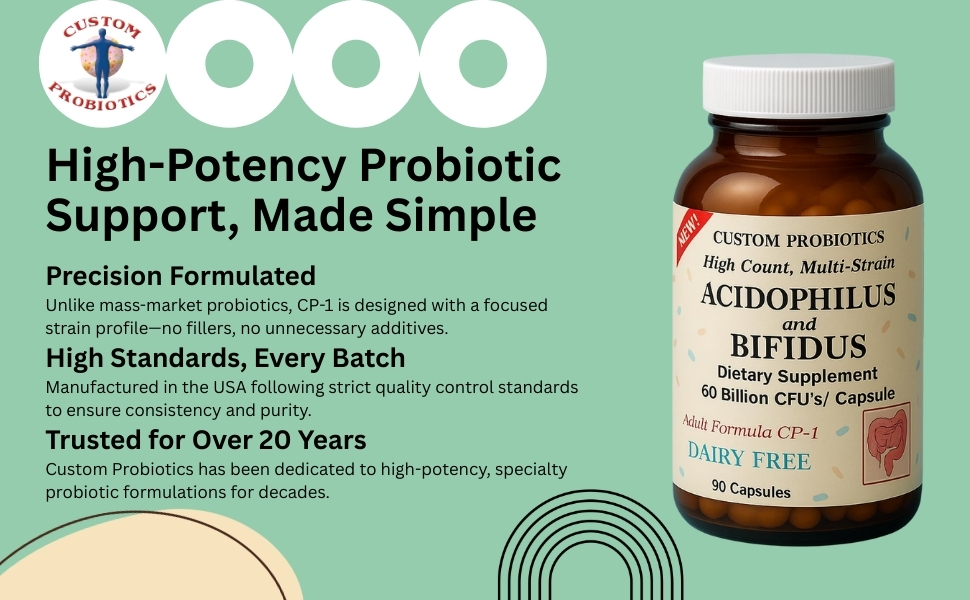 High-Potency Probiotic Support, Made Simple