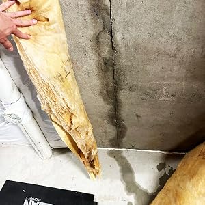 water, leak, wall, basement, crack, seam, window, waterproofing, fix, DIY