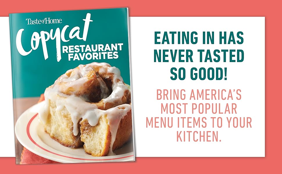 Eating in has never tasted so good! Bring America's most popular menu items to your kitchen.