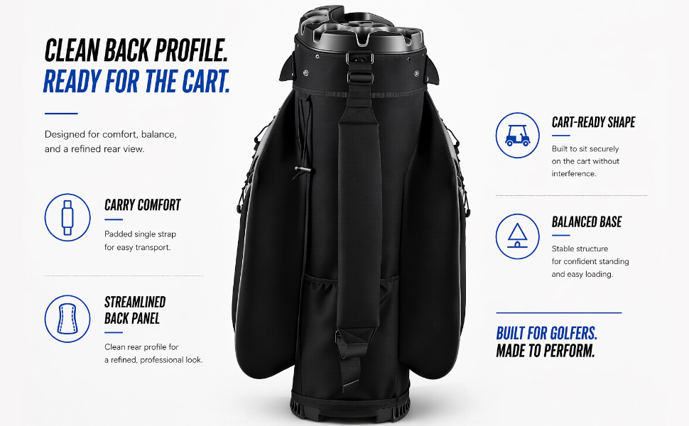 CaddyX Golf cart bag