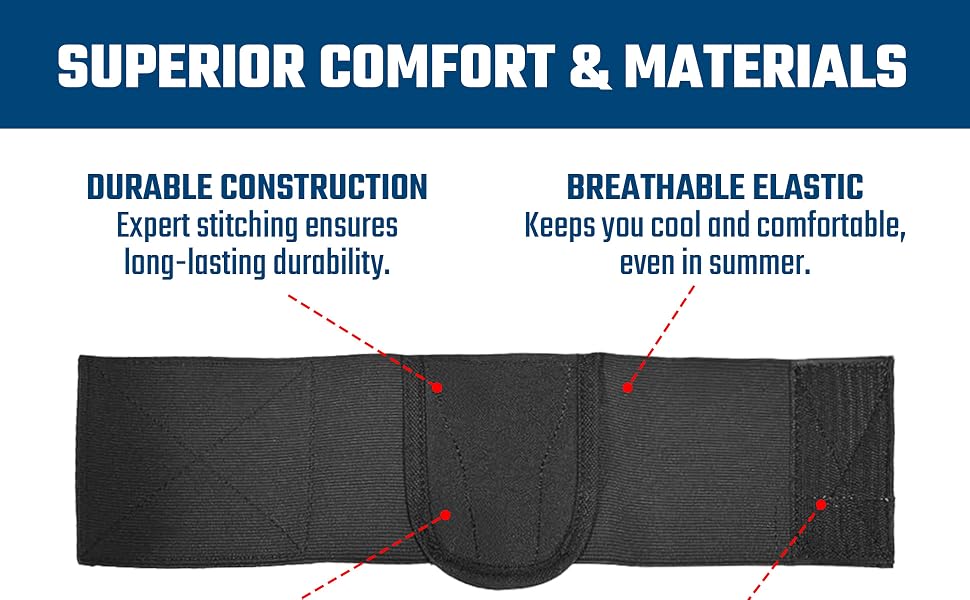 Superior comfort &amp;amp; materials
