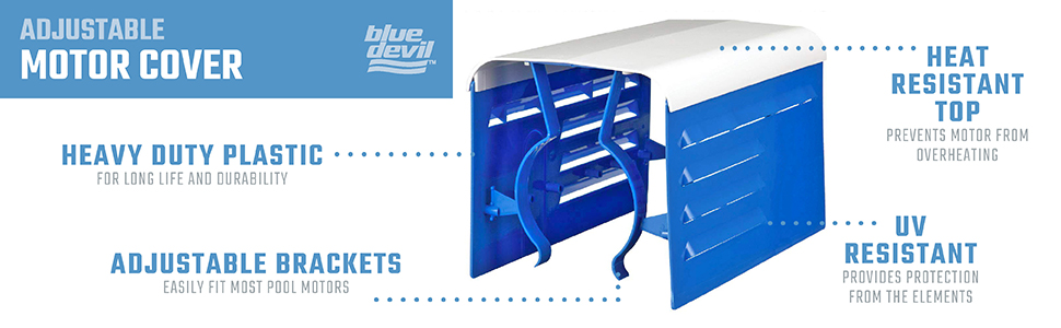 Motor Cover, Adjustable, UV resistant