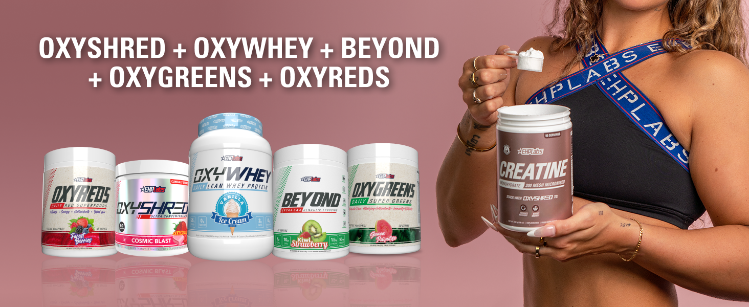 Creatine monohydrate powder to enhance workout performance and muscle power