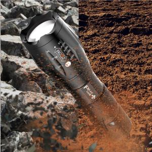 rechargeable led tactical flashlight handheld bright 1000 2000 lumen battery charger high power