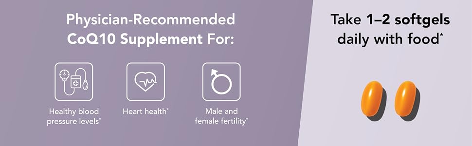 Physician-Recommended CoQ10 Supplement