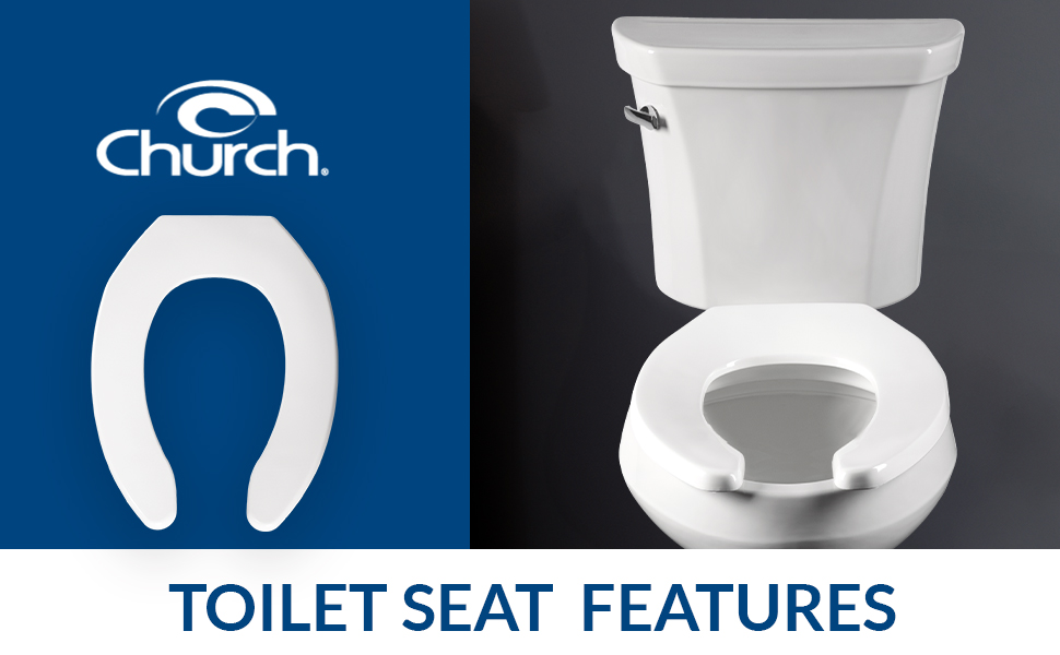 bemis toilet seat elongated round durable heavy duty commercial grade plastic never loosens open