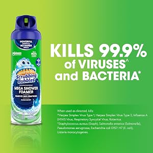 Kills 99.9% of Viruses and Bacteria