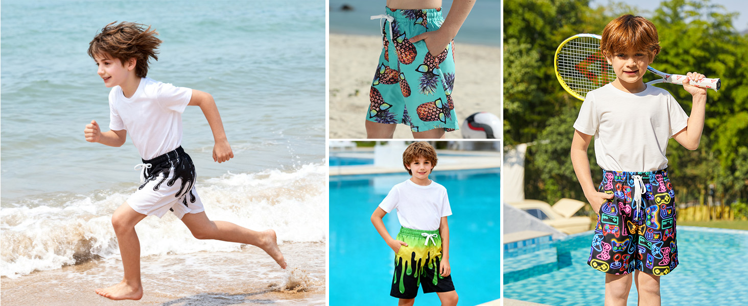boys swim trunks