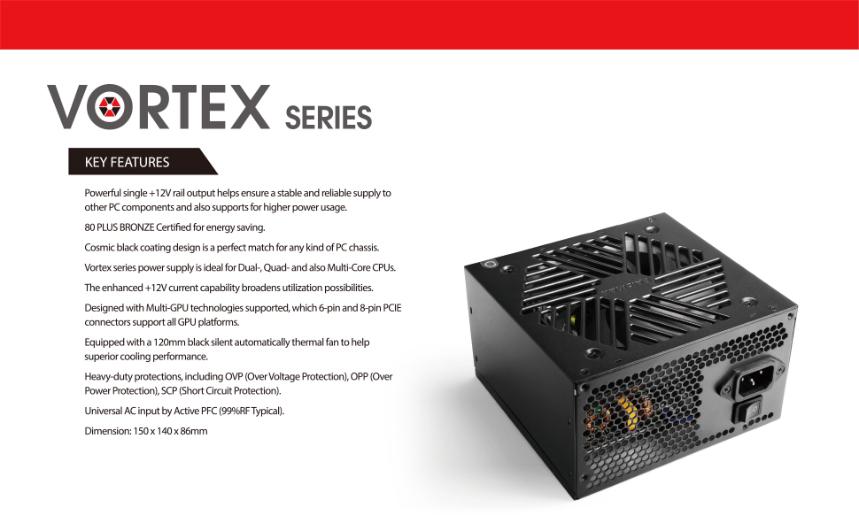 80 plus bronze gaming pc power supply
