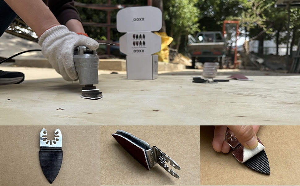 XXGO FINGER sanding pads for multitools