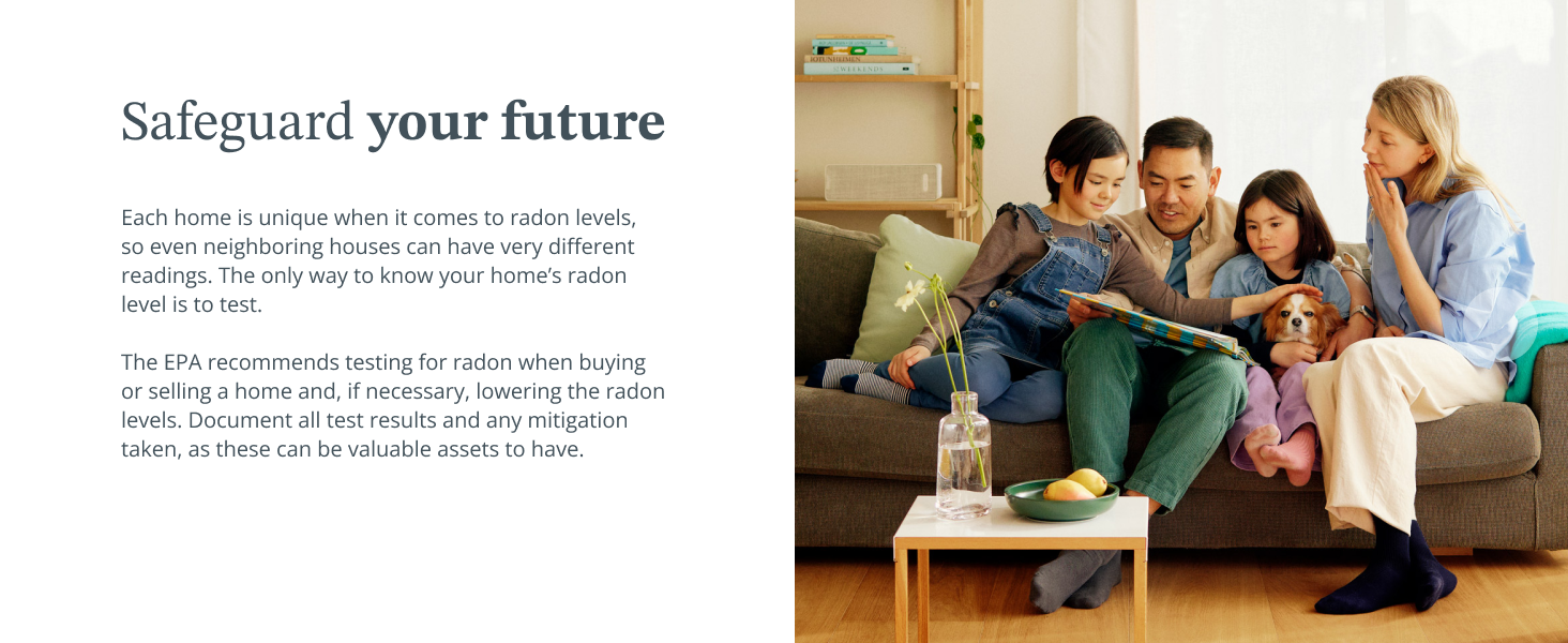 The only way to know your homes radon level is to test.