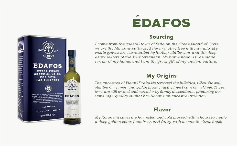 EDAFOS: Sourcing, Origins, and Flavor.