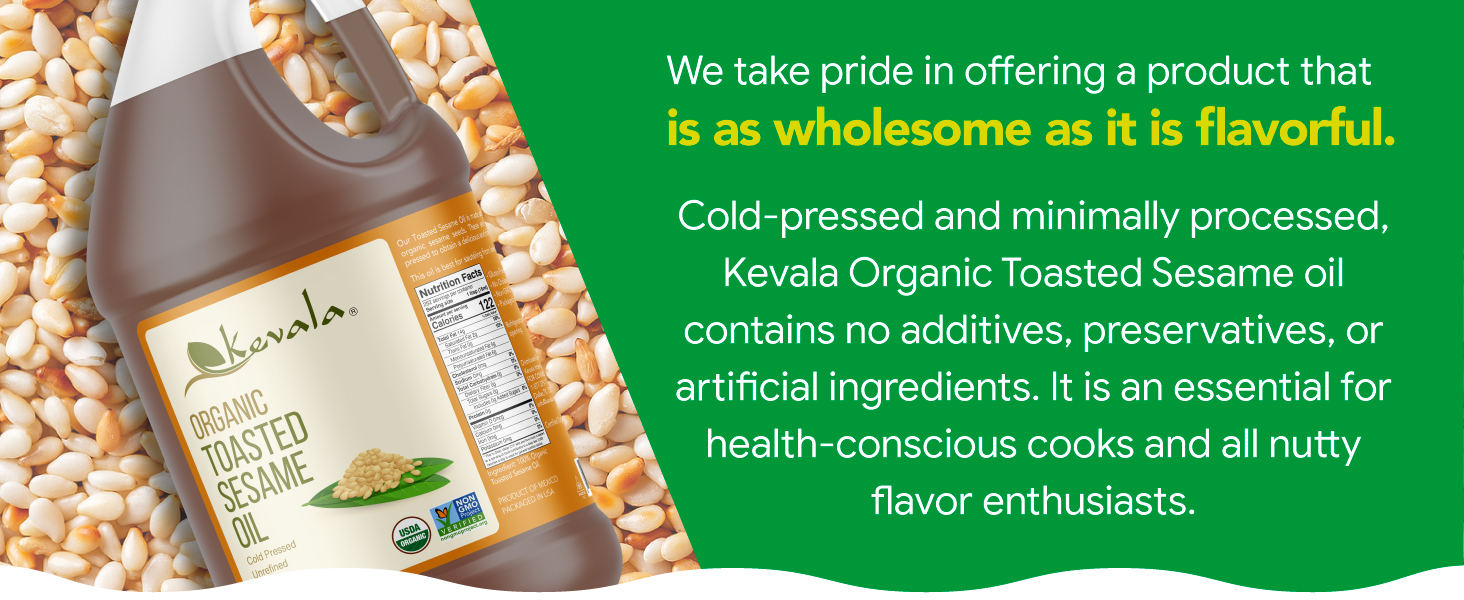 kevala toasted sesame oil