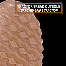 tractor tread outsole image