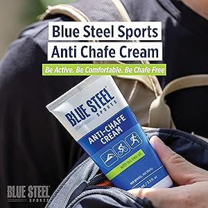 Blue Steel Sports Anti Chafe Be Chafe Free