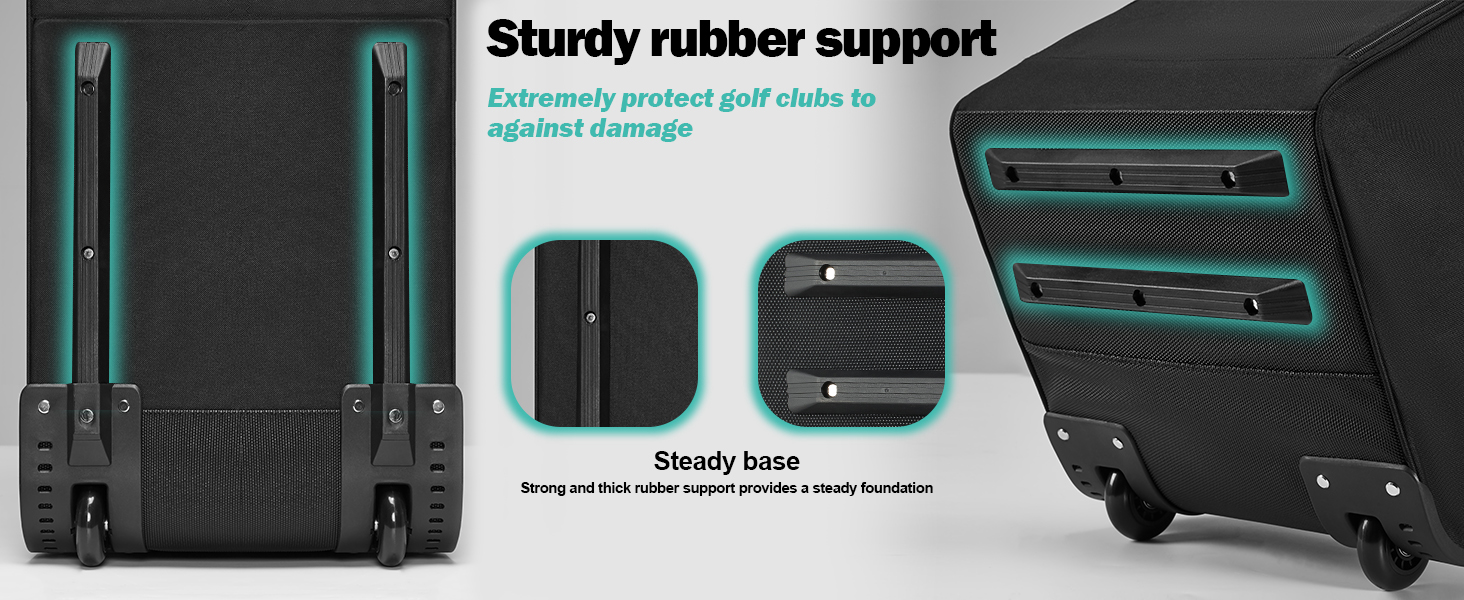 golf travel bag with wheels