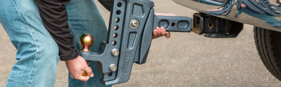 Rebellion XD Adjustable Anti Rattle Hitch