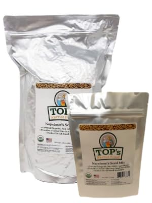 bird seed mix organic grain soaked dry germinate nutrition millet berries spelt kamut non-gmo