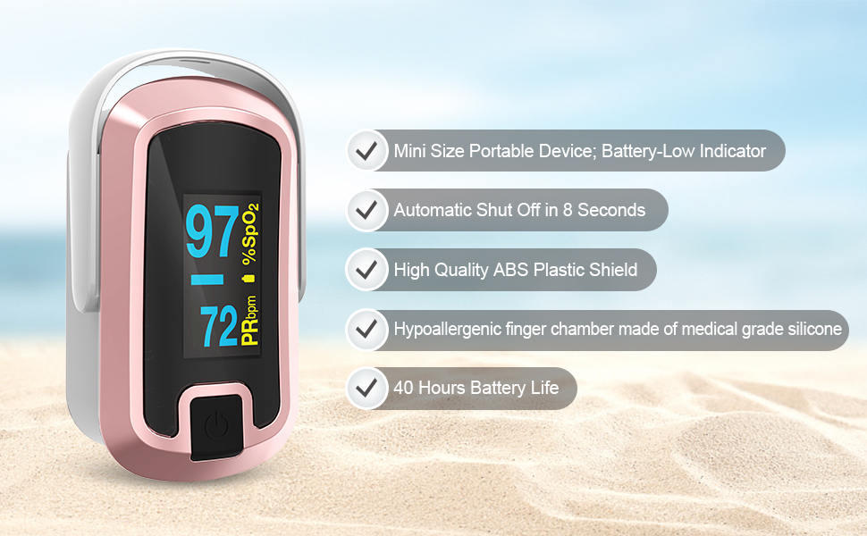 oximeter finger with pulse o2 sat monitor finger for oxygen