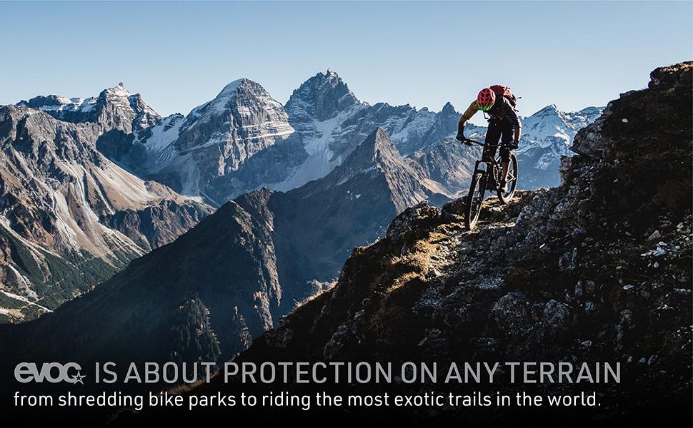 Evoc is about protection on any terrain